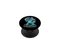 Axolotl Bruh Funny Cute Meme Salamander PopSockets Adhesive PopGrip