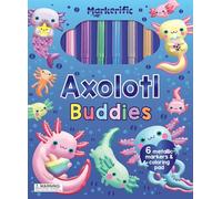 Axolotl Buddies: Activity Folder With 6 Markers (Markerific)