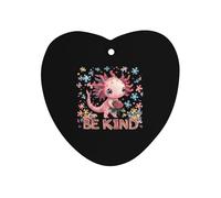 Axolotl Car Air Freshener Automotive Aromatherapy Tablets Hanging Scented Cards Rearview Mirror Love form