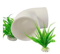 Axolotl Cave with Tube Small Decorative House