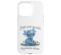Axolotl Children's Zen Nature and Softness Case for iPhone 15 Pro Max
