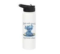 Axolotl Children's Zen Nature and Softness Stainless Steel Insulated Water Bottle