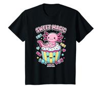 Axolotl Cupcake - Sweet Magic Kawaii Salamander T-Shirt