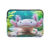 Axolotl Cute Animal Computer Bags for Laptops, Padded Laptop Case 15 Inch for Women Men
