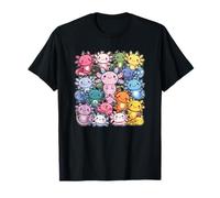 Axolotl Cute Axolotls Of The World Kawaii For Kids T-Shirt