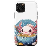Axolotl eating ramen Kawaii Japanese Anime Noodles #AV1 Case for iPhone 11 Pro