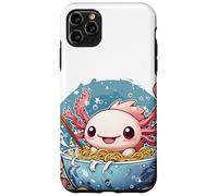 Axolotl eating ramen Kawaii Japanese Anime Noodles #AV1 Case for iPhone 11 Pro Max