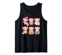 Axolotl Halloween Costume Tank Top