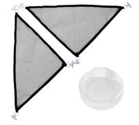 Axolotl Hammock for Aquarium with Feeding Dish Axolotl Net Hammock