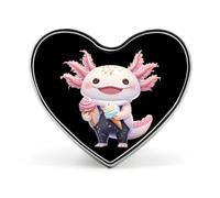 Axolotl Ice Cream Pin Badges for Women Men Brooch Jacket Bag Pins Cute Jewelry