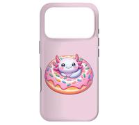 Axolotl In Sweet Donut Funny Axolotl Fast Food Case for iPhone 17 Pro