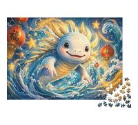 Axolotl Lantern Star 1000pcs Mini Puzzle For Adults Challenging