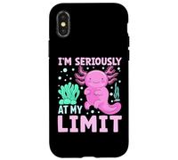 Axolotl Lover - I'm Seriously at My Limit Funny Axolotl Case for iPhone X/XS