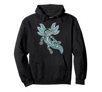 Axolotl Lover Native American Art Pullover Hoodie
