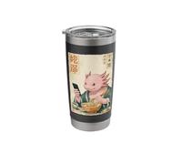 Axolotl Noodle Bowl Japanese Ramen Scroll Phone Anime Otaku Stainless Steel Insulated Tumbler