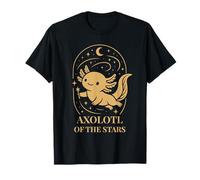 Axolotl of The Stars Cute Magical Night with Stars Kawaii T-Shirt