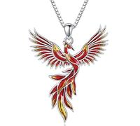 Axolotl/Phoenix/Bearded Dragon/Dragonfly/Starfish/Fox/Giraffe/Paw Print/Guinea Pig/Otter/Duck/Bee/Raccoon Necklace 925 Sterling Silver Animal Pendant Necklace for Women Animal Jewelry for Women