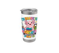 Axolotl Questions Pre-K Back to School Classroom Stainless Steel Insulated Tumbler
