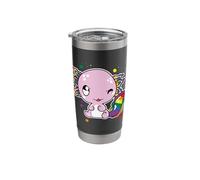 Axolotl Rainbow Sea Salamander Fish Lizard LGBT Pride Stainless Steel Insulated Tumbler
