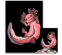 Axolotl SalamanderJigsaw Puzzles for Adults 1000 Piece Jigsaw Puzzles for Adults Challenging Brain Teaser Family Activity Home Decor 1000 PCS(75x50cm)