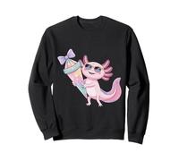 Axolotl School First Day at School Nursery Preschool School Cone Sweatshirt