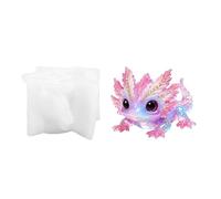 Axolotl Silicone Mold, 3D Realistic Animal Casting Resin Mold, Cute Lizard Pattern Molds for Handmade Wax Candles, Plaster Ornament Making