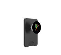 Axolotl Soccer Player Watercolor Splash Football Shirt Kids PopSockets PopWallet for MagSafe