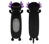 Axolotl Soft Plush Pillow 96cm Giant Black Large Plush Animal Toy Axolotl Big Doll Birthday Gifts for Boys Girls