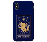 Axolotl Tarot Star XVII Cute Spiritual Design with Magic Case for iPhone X/XS