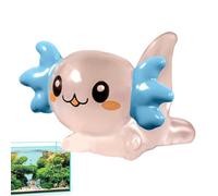 Axolotl Toy Figure - Cute Resin Aquarium Figures Glow in the Dark, Axolotl Figures, Small Aquarium Accessories for Aquarium, Tank Decoration, Garden, Siehe Beschreibung, See description