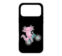 Axolotl with Bicycle Case for iPhone 17 Pro Max