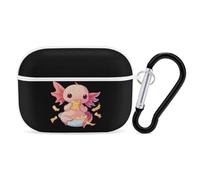 Axolotl with Potato Chips Earphone Case PC Bluetooth Earbud Cove Headphone Cases Compatible with Airpods Pro White-style