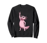 Axolotl With Sunglasses Rock Pose Sweatshirt