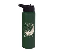 Axolotl Yin Yang Celestial Stars Moon Balance Stainless Steel Insulated Water Bottle