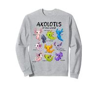 Axolotls of the world, Kawaii, cute Axolot Sweatshirt