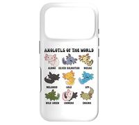 Axolotls of the world Sweet Animals Kawaii Axolotl Case for iPhone 17 Pro