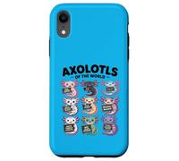 Axolotls of the World T-Shirt - Kawaii Axolotl Educational Case for iPhone XR
