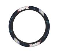 Axolotls The Neoprene Steering Wheel Cover - 15" for Most Cars - is Ergonomically Designed for Safe Driving Comfort