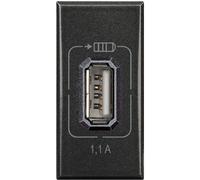 Axolute USB Charger 1.1A 1M Anthracite - BTHS4285C1