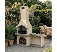Axon Verona Masonry Barbecue with Side Table