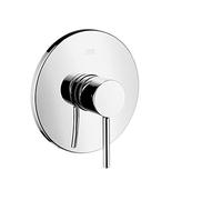 AXOR 10616000 Hansgrohe Starck Single Lever Shower Mixer Tap Flush-Mounted with Ping Handle Colour: Chrome Bathroom Fittings > for Bath