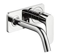 Wall Mounted Basin Tap Citterio M mixer recessed plate with short spout Axor