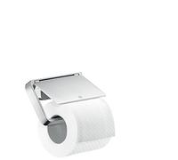 AXOR 42836000 Universal Accessories Toilet Roll Holder with Cover, Chrome