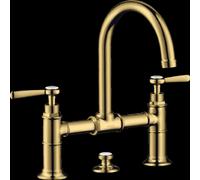 Axor Basin Mixer Tap Universal Two-handle 220 Polished gold Optic 16511990
