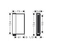 Axor Hand Shower Axor Chrome