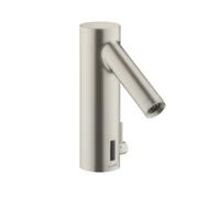 AXOR Starck Electronic basin tap 80 with pop-up waste Stainless steel Optic (10140800)