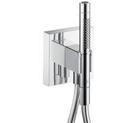 AXOR 12626000 Starck Porter Unit 120/120 with Baton Hand 2 Sprays and Shower Hose, Chrome