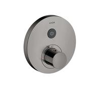 Axor Thermostatic Mixer round for shower flush-mounted Select Polished Black Chrome 36722330