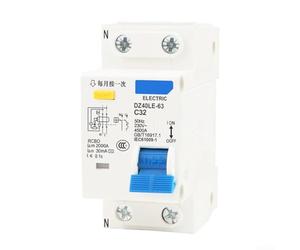 Axorafow 03a Trip Current Flame-retardant Housing 63a Rail Systems 230v Ac Electrical Mountable - Din 0. Fi Frame Breaker 1pn Rcbo Leakage Protector(16A)