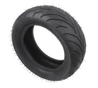 Axorafow 11-inch 110 over 50-6.5 Outer Tire for 49cc Scooters - Thickened Rubber Replacement Tyre 260 X 105 Mm Black Wear-resistant High-grip Tread